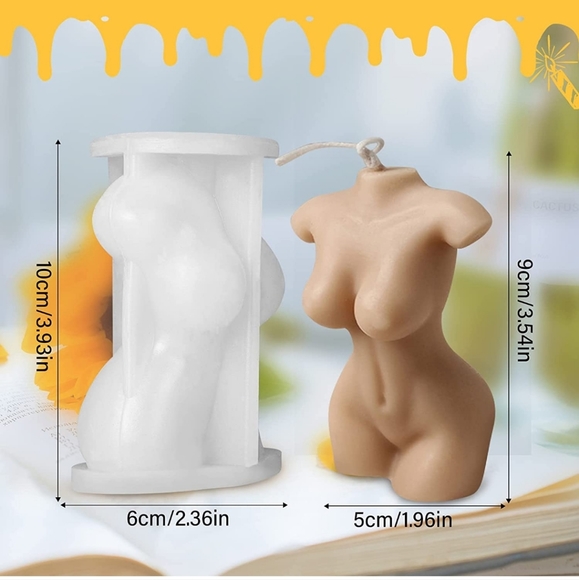 BODY CANDLE MOLD - Picture 5 of 7